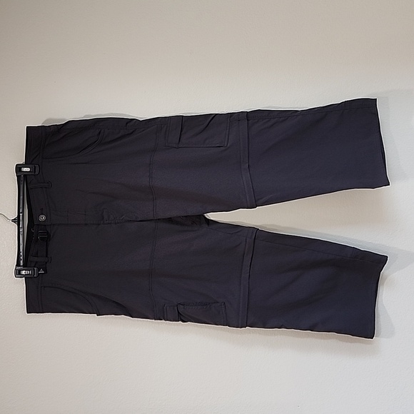 Prana Double Peak Convertible Pants Cargo Men's Charcoal size 40 - Picture 3 of 14